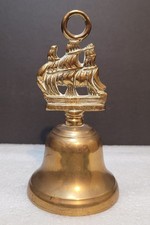 Vintage Brass Bell - Victory