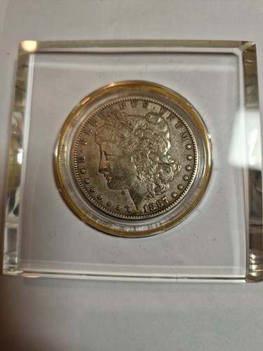 1887 usa morgan - 1887-o, silver