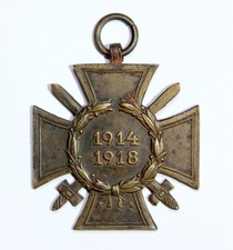 GERMANY: Honour Cross of the World War 1914-18 WW1 German Hindenburg Cross Medal