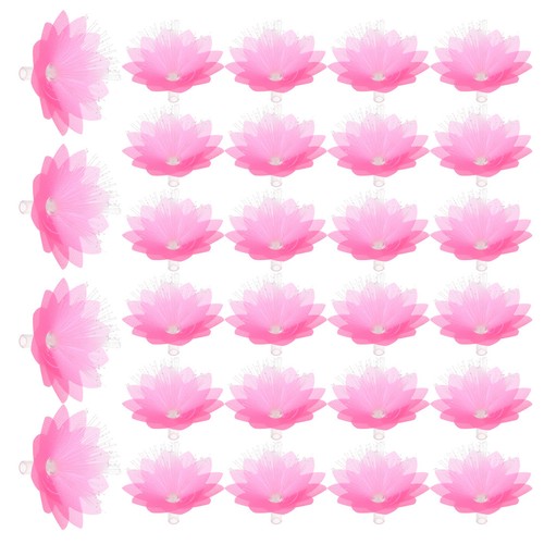 50pcs fiber optic flower lamp - optic,
