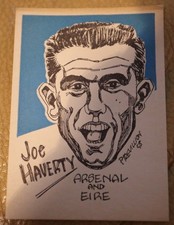 ARSENAL FC & EIRE JOE HAVERTY