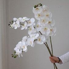 3 Artificial Orchid Flowers