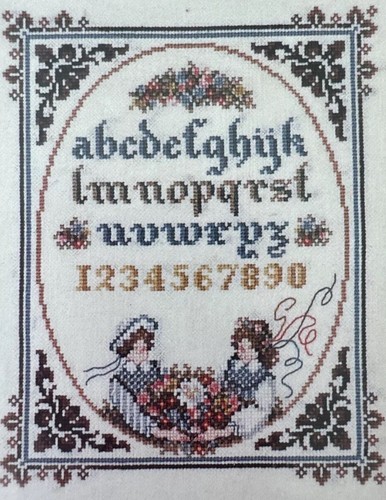 Cross stitch designed - , by