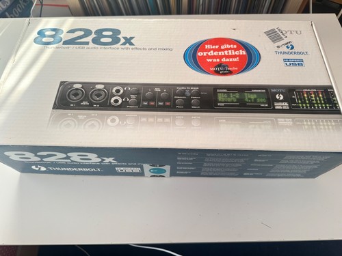 Motu 828x audio interface - motu,