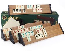 Star Wood Look Rummy Set Okey