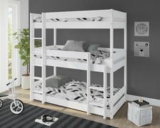 Triple Bunk Bed High Sleeper