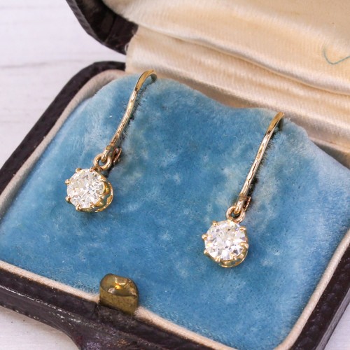 Edwardian 01ct old cut - 1.01ct,