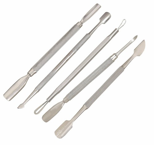 Cuticle nail pusher spoon - pusher,