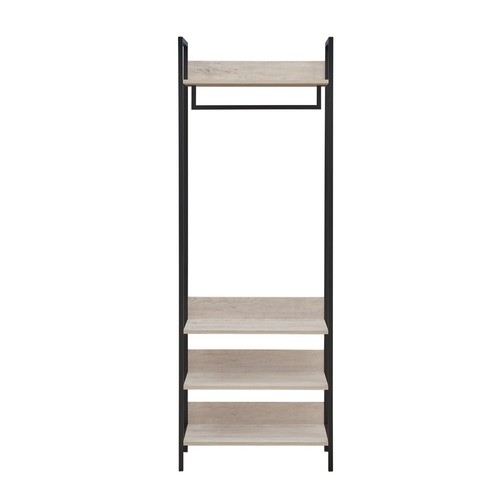 Industrial open wardrobe - open,