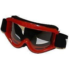 Bike It WSG Kids Childrens Quad MX Motorcross Goggles Red One Size BC25963 T