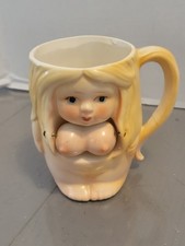 Vintage Risque Lady - Bouncing