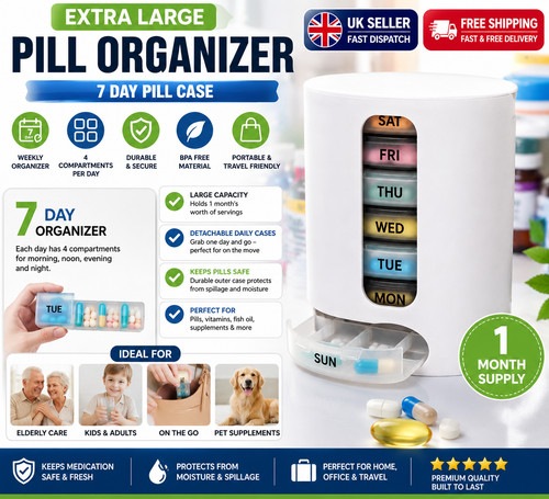 Extra large weekly pill - weekly,