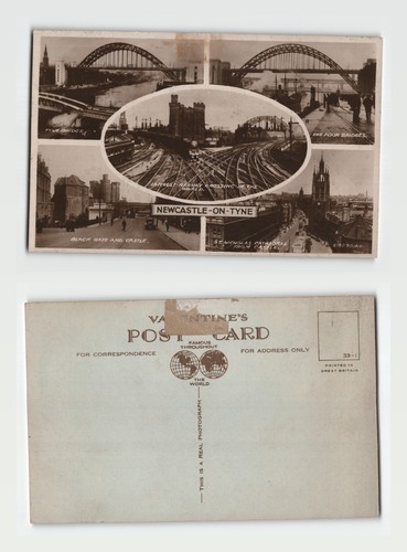 Postcard newcastle upon tyne - -, newcastle-upon-tyne