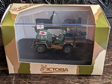 Victoria R028 Jeep Willys Ambulance US Army Normandy 1944 Boxed Collectable MIB