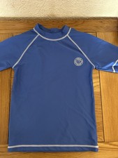 Boys Blue Swim Top Size Age