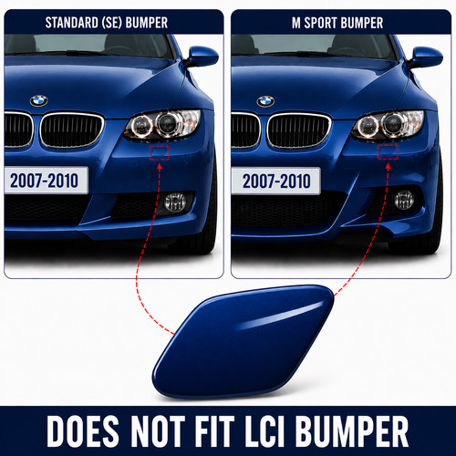 Headlight washer cover - headlight,