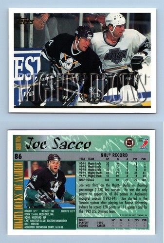 Joe sacco mighty ducks - joe, #86