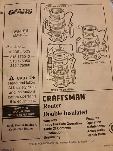 Operator instruct parts - operator,