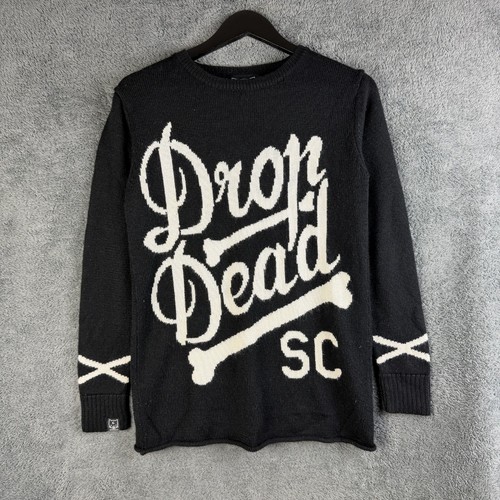 Drop dead knitted jumper - drop,