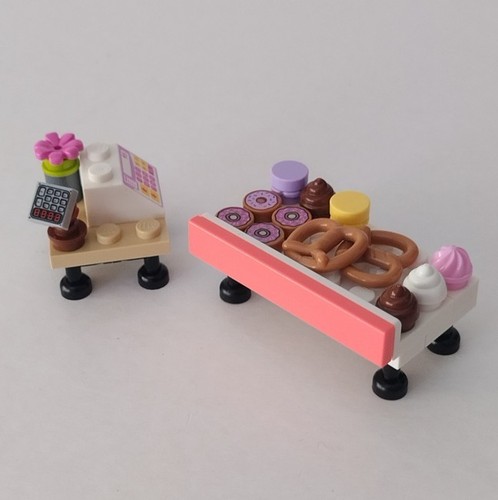 Lego pretzel donut muffin - -,
