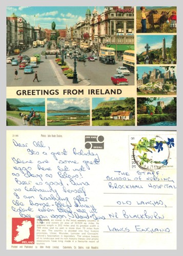 Vintage postcard multi view - vintage,