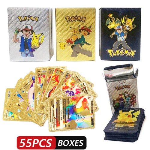 55pcs pokemon card foil - 55pcs,