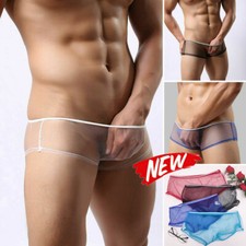 Sexy Men Briefs Sheer See