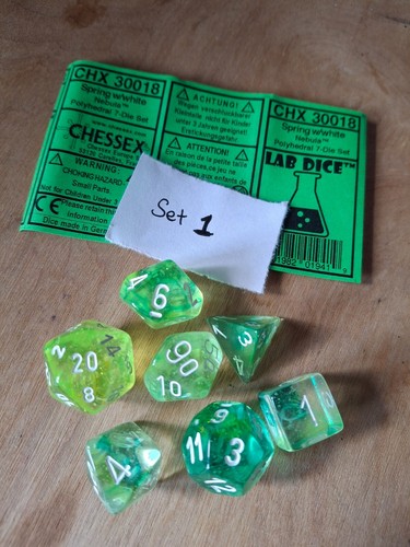 Chessex spring white lab - spring, w/white