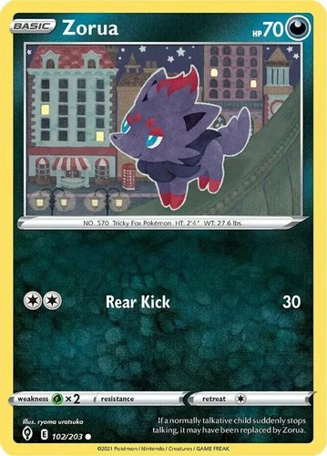 Zorua 102 203 - zorua, 102/203