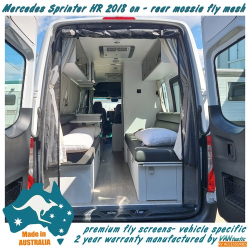 Rear doors fly screen - screen, rv