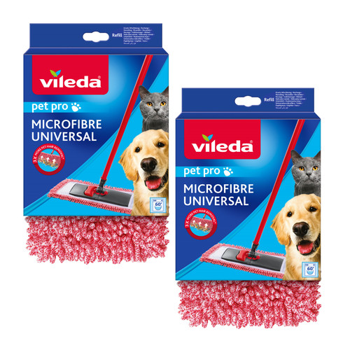 Vileda flat mop - 2x,