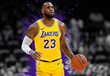 Small LeBron James Poster