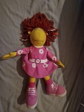 TWEENIES 14" FIZZ Cuddly Soft Plush Toy Doll (HASBRO/TV SERIES/SHOW/PINK/1998)