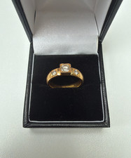 22ct Diamond Gold Ring  7.46g