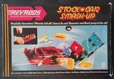 STOCK CAR SMASH UP - Vintage Game by Denys Fisher 1972 - Boxed Incomplete - VG