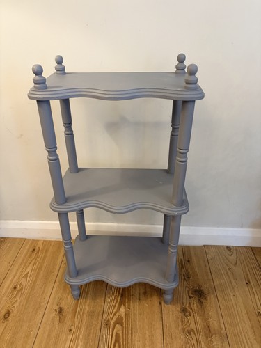 Vintage grey painted tier - 3,