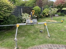 power tools dewalt dws780 and stand df7024-xj sliding chop saw