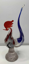 MURANO ROOSTER  - SOMMERSO RED