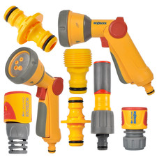 Hozelock Quick Connection Hose Pipe Attachment Watering Spray Gun Multi Spray
