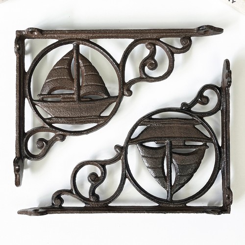 Decorative wall shelf - shelf, brackets