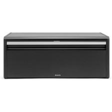 Brabantia Fall Front Bread Bin - Matt Black