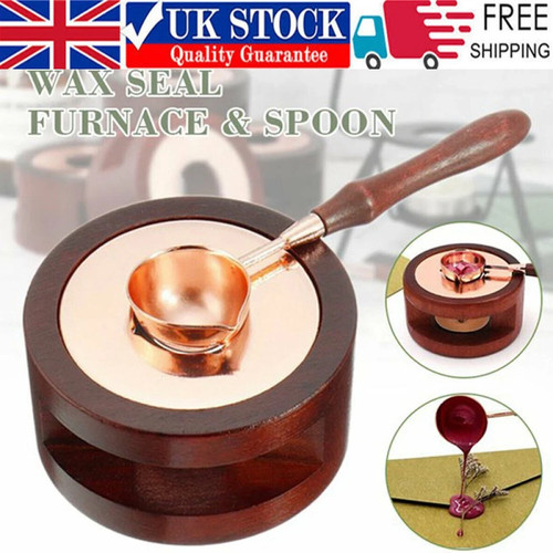 Retro wax seal stamp warmer - stamp,