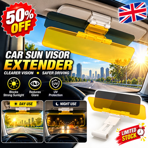 Car sun visor - visor, extender