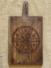 Vintage Butter / Shortbread Wooden Mould