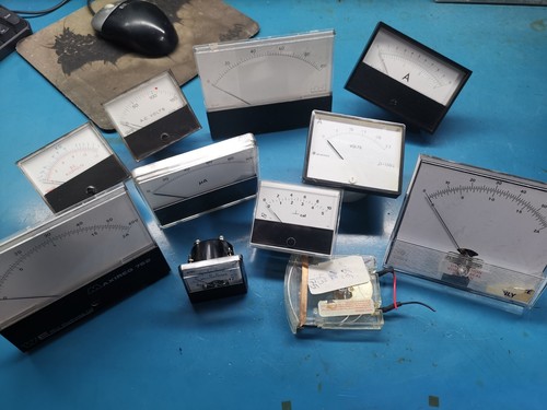Joblot analog panel meter - joblot,