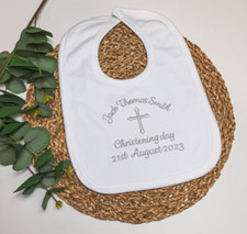 Embroidered Christening
