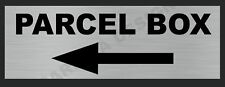 Parcel Box Arrow Left Metal