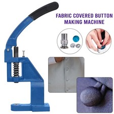 Fabric Button Covering Hand