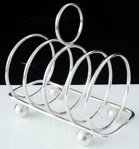 Sterling silver toast - sterling, rack