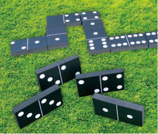 GIANT DOMINOES 28 FOAM PIECES